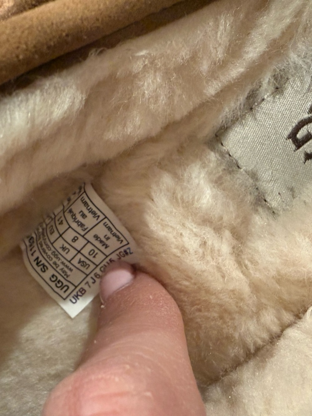 UGG Chestnut Lanah Clog - Picture 3 of 5